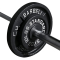 Customized Training Hebelgewichtsgewicht 2,5 lb 5lb 10 lbs 25lb 35lb 45lb Gummiguss Eisen Gewicht Stoßfängerplatten
